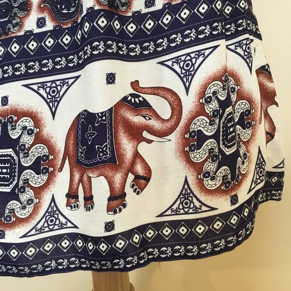 Boho Crochet Racerback Floral Dress - Picture 7 of 8